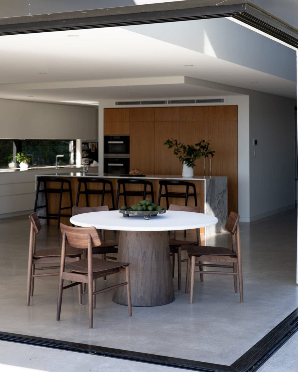 Jansen American Oak Dining Chair - Walnut Sun Republic 