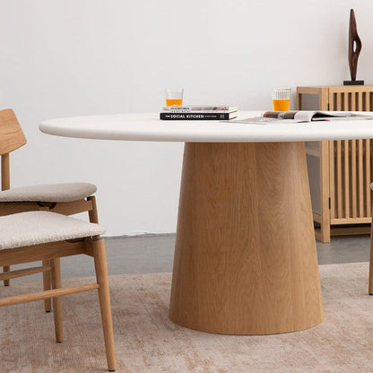Jansen Dining Table Round Sun Republic 