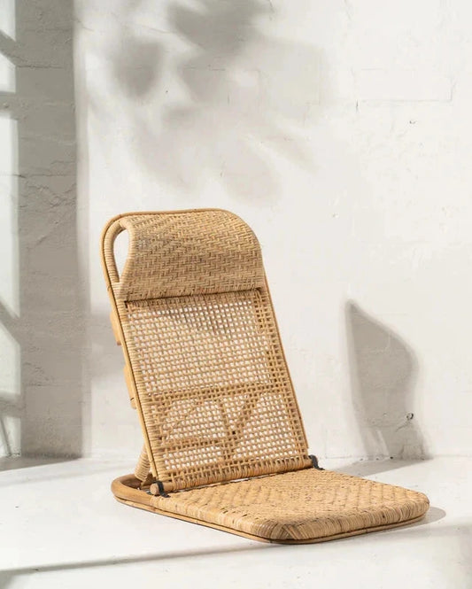Jase Beach Portable Rattan Beach Chair Sun Republic 