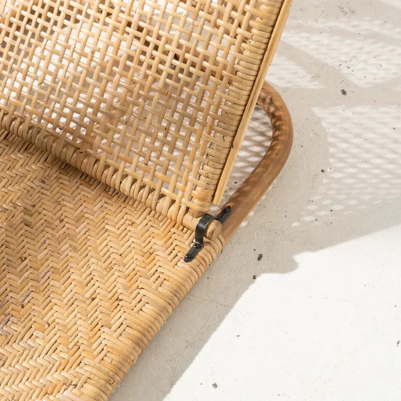 Jase Beach Portable Rattan Beach Chair Sun Republic 