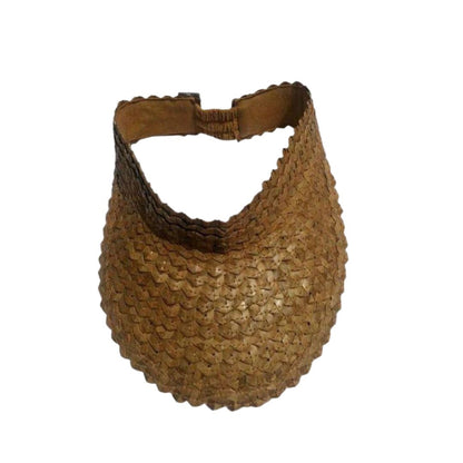 Jozie Natural Sun Visor - Cream, Black, Tan Sun Republic 