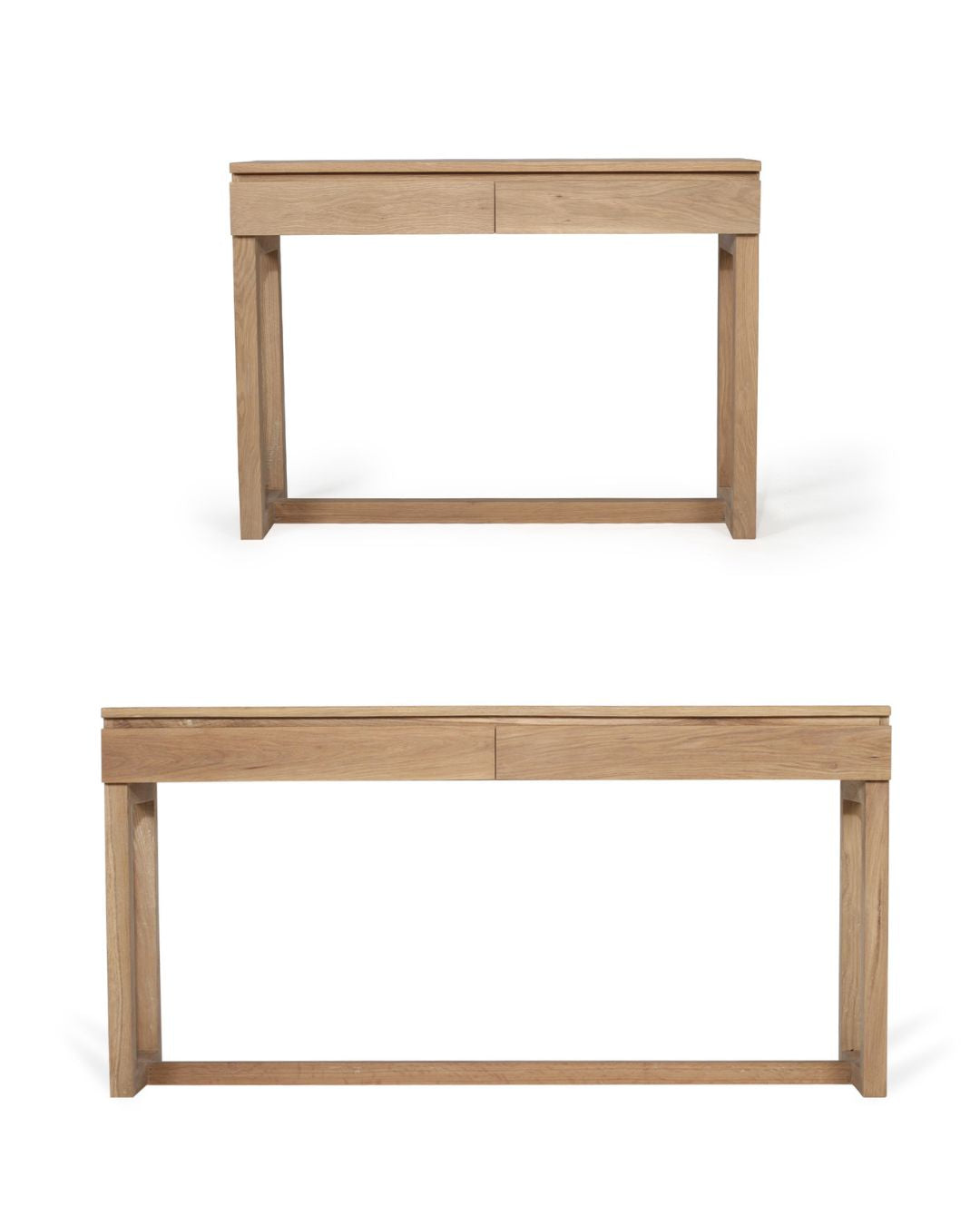 Kairi American Oak Console Table - 110cm & 160cm Sizes Sun Republic 