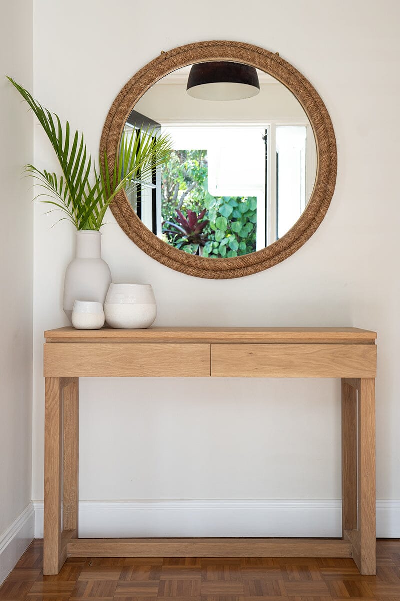Kairi American Oak Console Table - 110cm & 160cm Sizes Sun Republic 