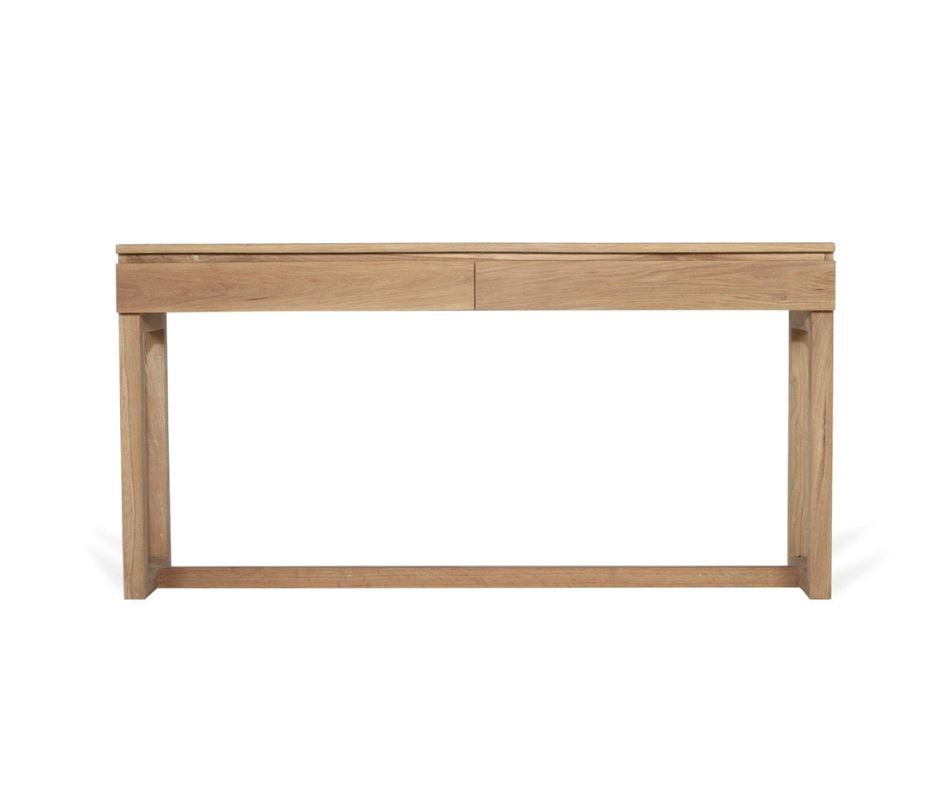 Kairi American Oak Console Table Sun Republic 