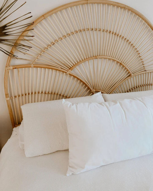 Kalua Open Weave Rattan Bed Head - Made-to-Order Sun Republic 