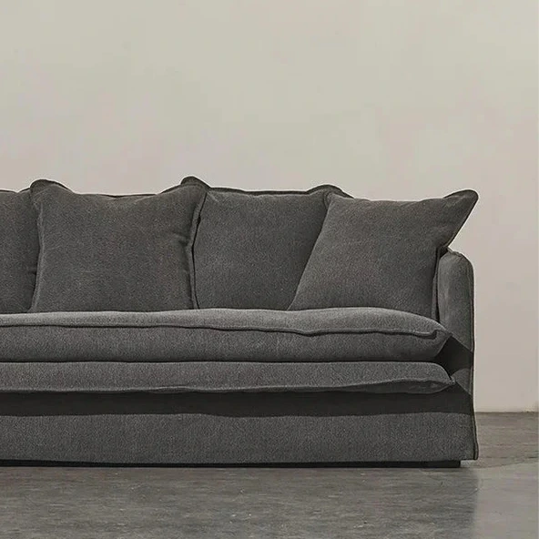 Keilani Four Seater Sofa - Asphalt/Charcoal 