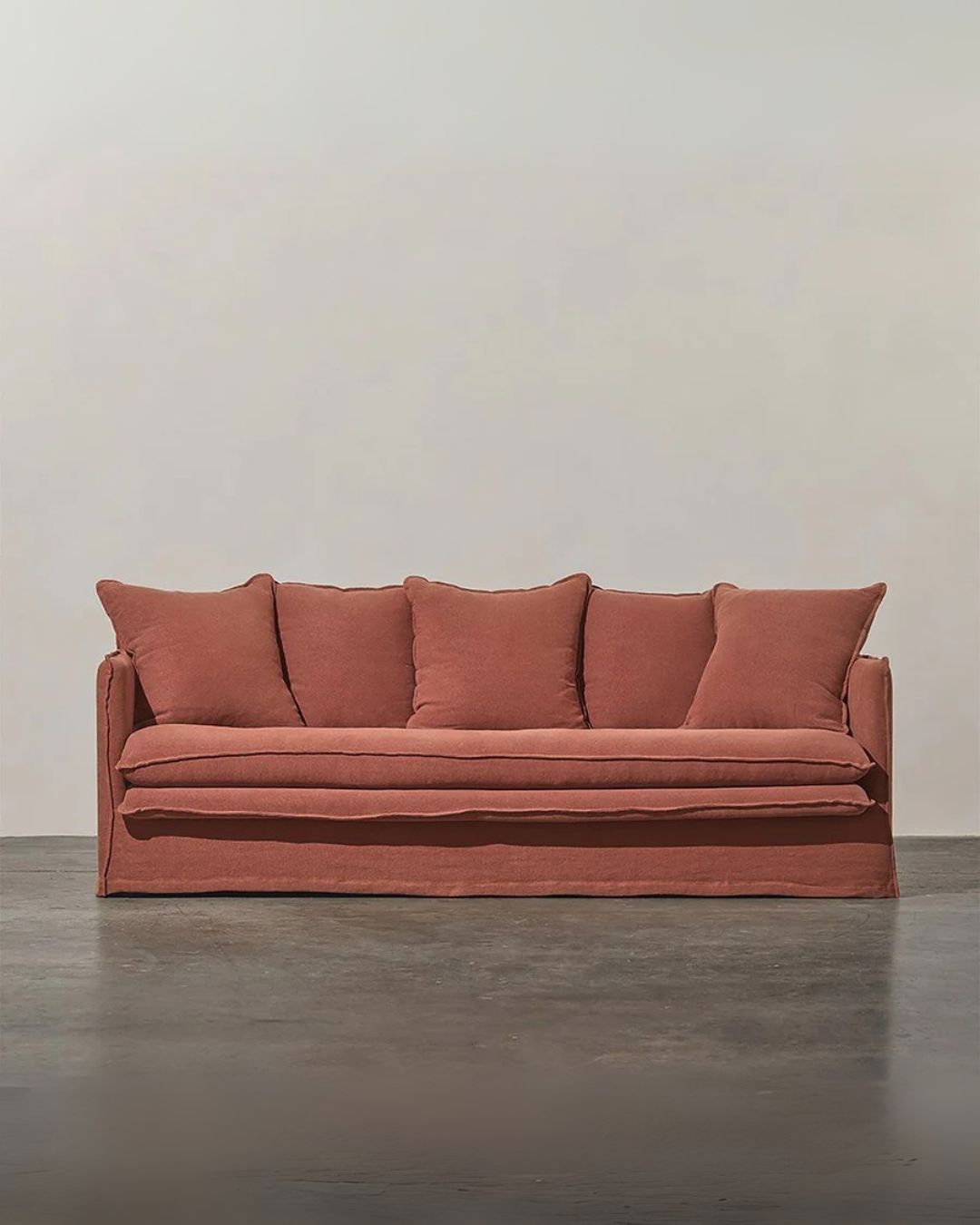 Keilani Four Seater Sofa - Desert Rose Indigo Love 