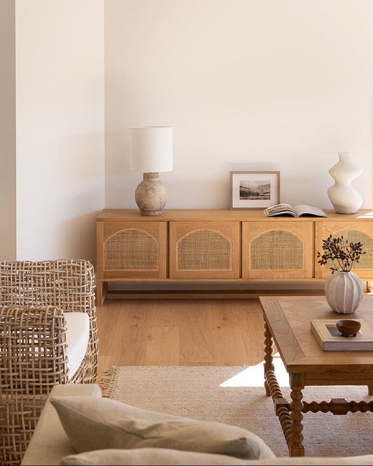 Kiera American Oak Entertainment Unit - 200cm & 300cm | Arch Doors Sun Republic 