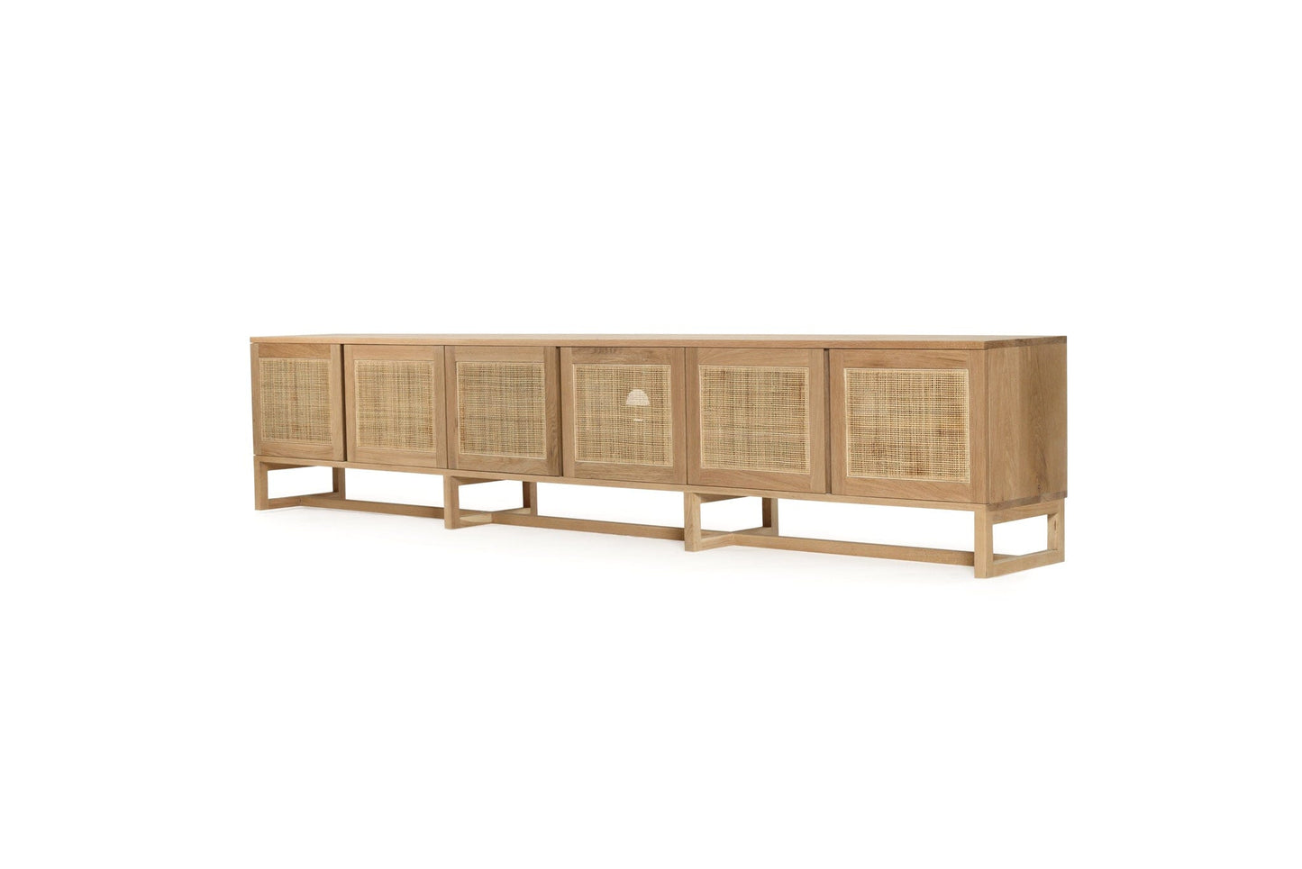 Kiera American Oak Entertainment Unit - 200cm & 300cm Sun Republic 
