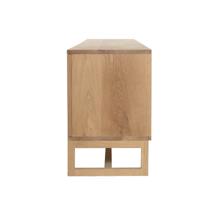 Kiera American Oak Entertainment Unit - 200cm & 300cm Sun Republic 