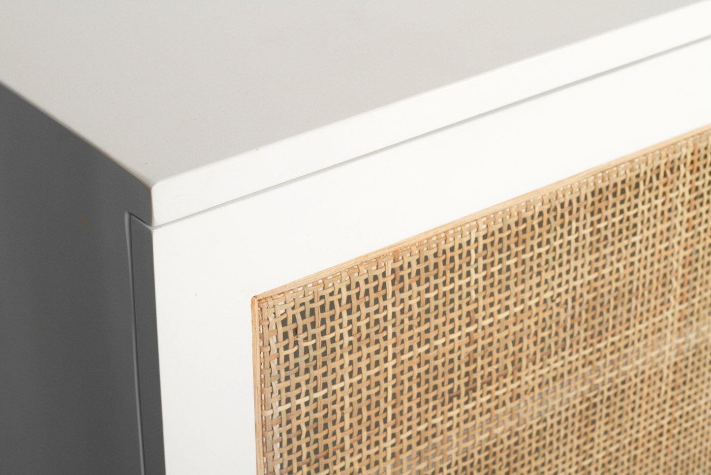 Kiera White American Oak Entertainment Unit - 200cm & 300cm Sizes Sun Republic 