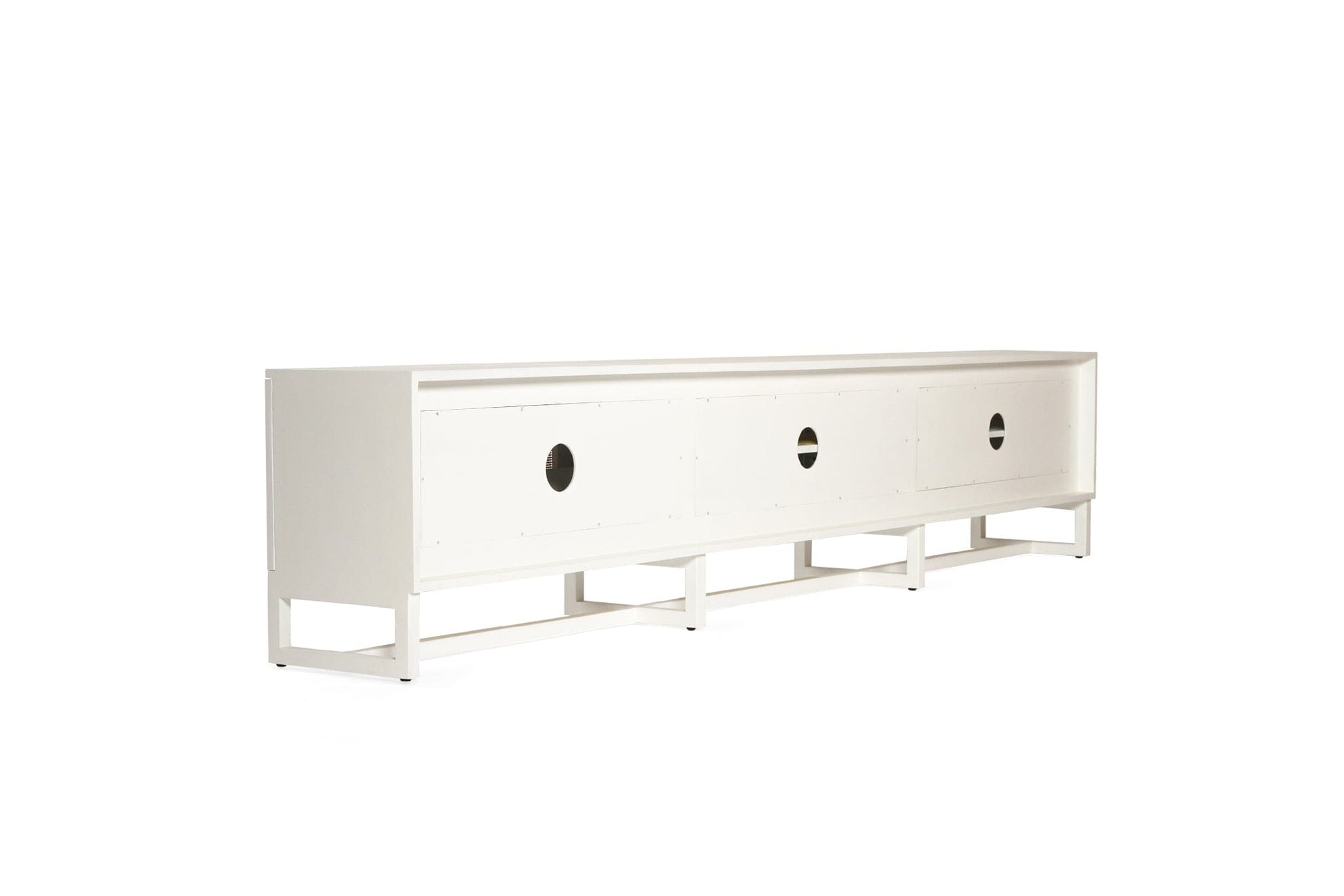 Kiera White American Oak Entertainment Unit - 200cm & 300cm Sizes Sun Republic 