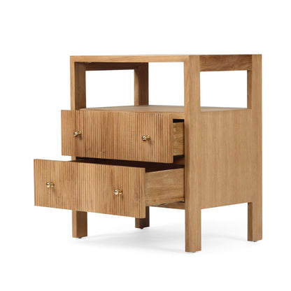 Kingscliff Bedside Table - Natural Sun Republic 