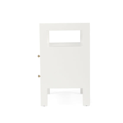 Kingscliff Bedside Table - White Sun Republic 