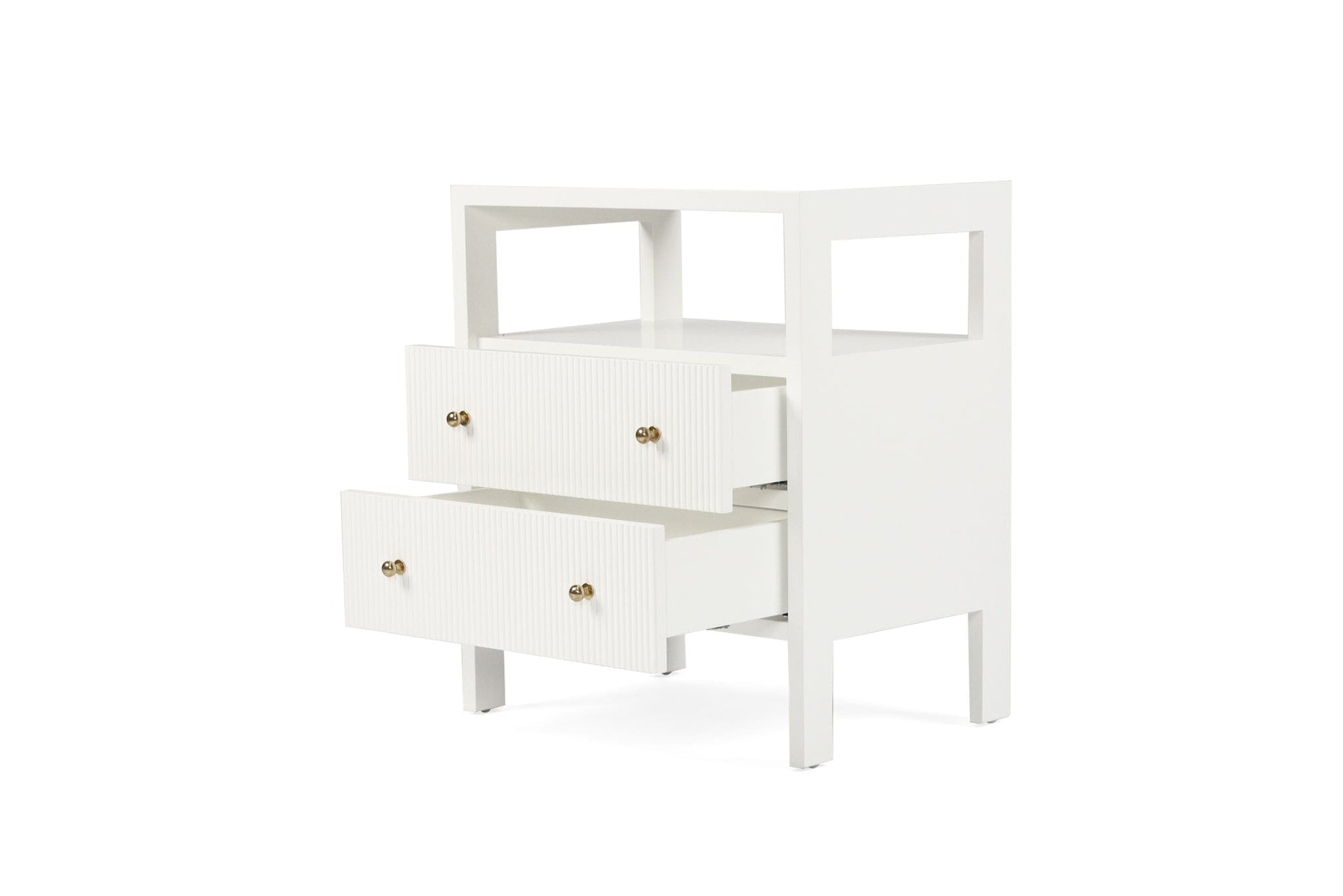 Kingscliff Bedside Table - White Sun Republic 