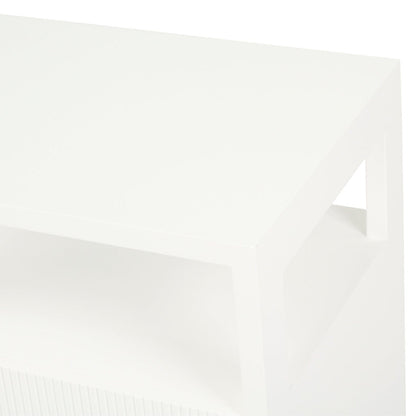 Kingscliff Bedside Table - White Sun Republic 