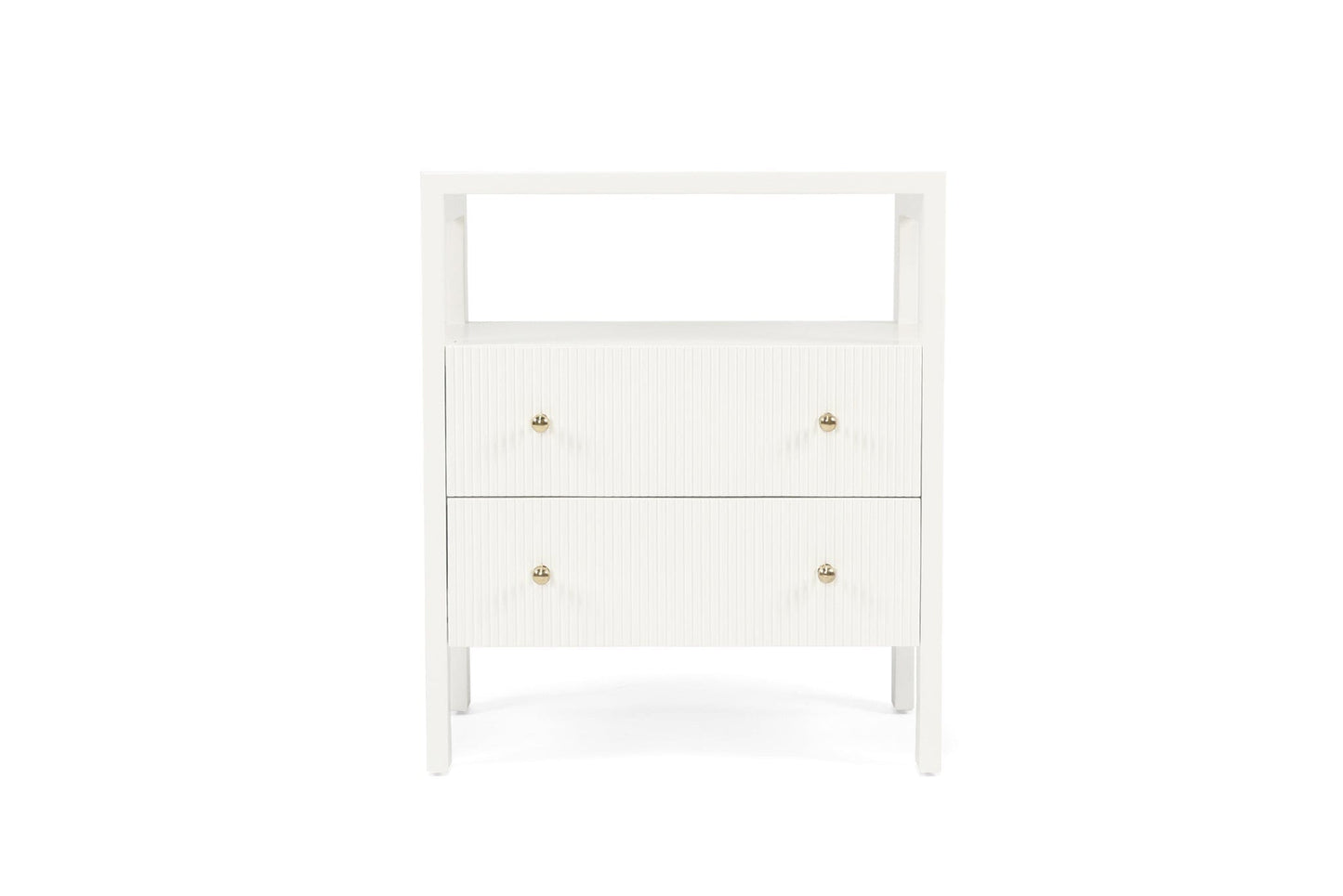 Kingscliff Bedside Table - White Sun Republic 