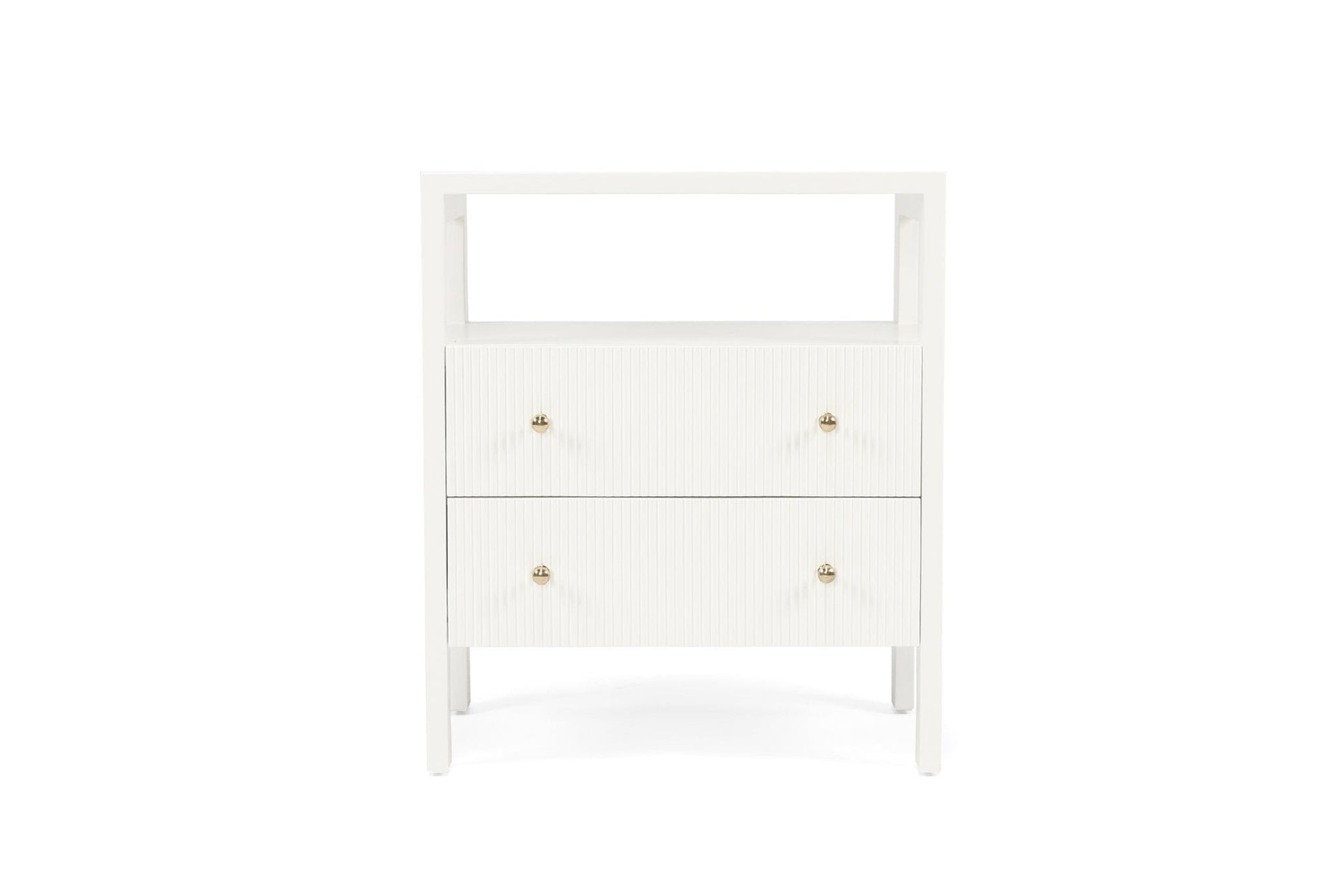 Kingscliff Bedside Table - White Sun Republic 