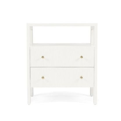 Kingscliff Bedside Table - White Sun Republic 