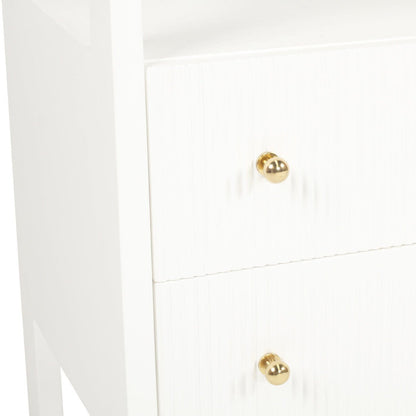 Kingscliff Bedside Table - White Sun Republic 