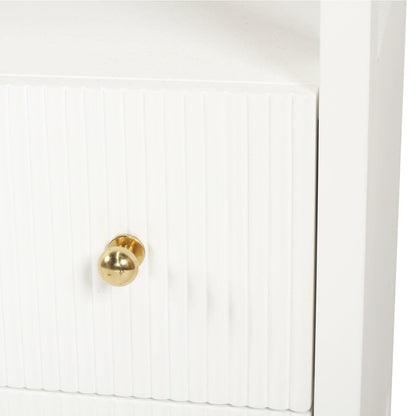 Kingscliff Bedside Table - White Sun Republic 