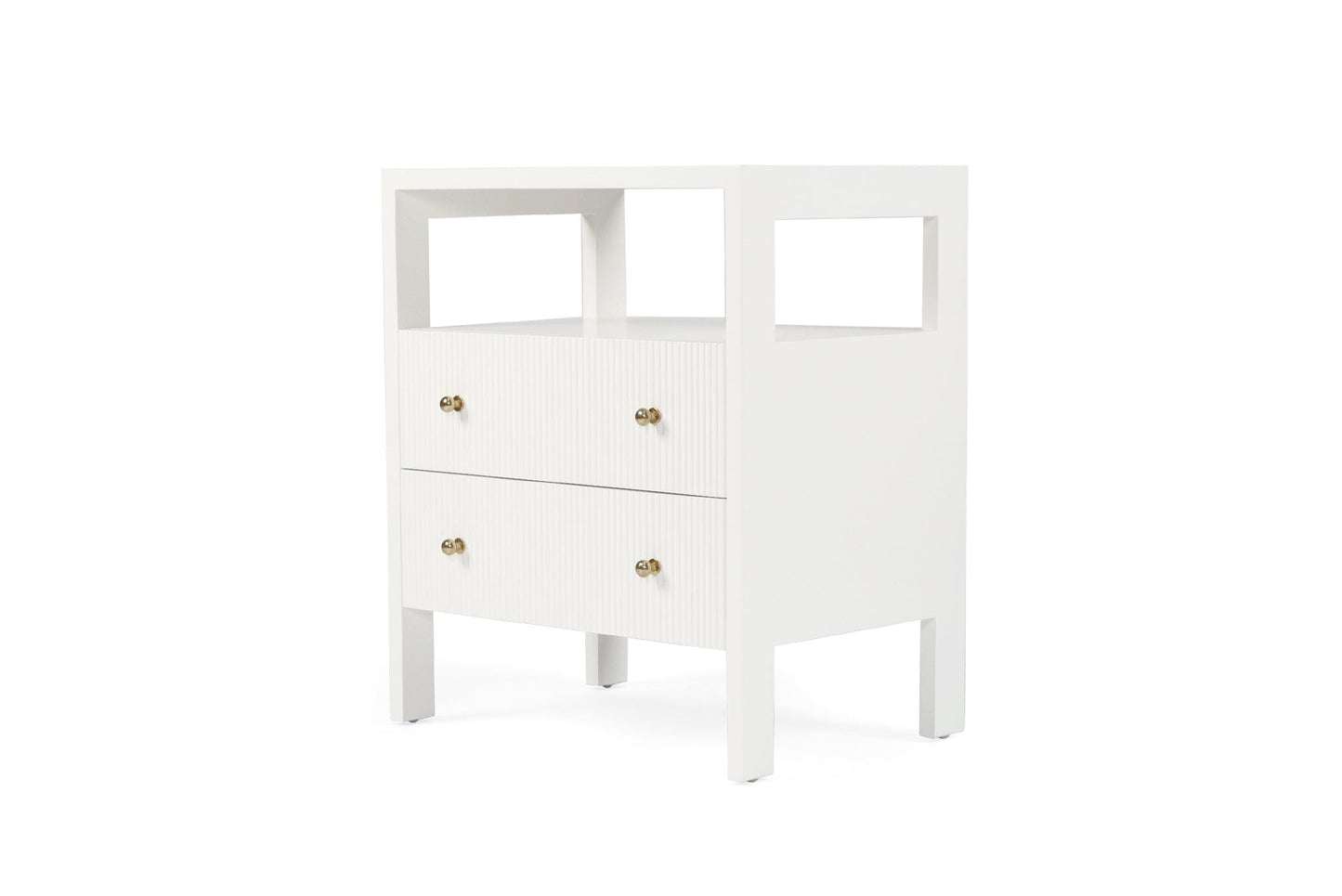 Kingscliff Bedside Table - White Sun Republic 