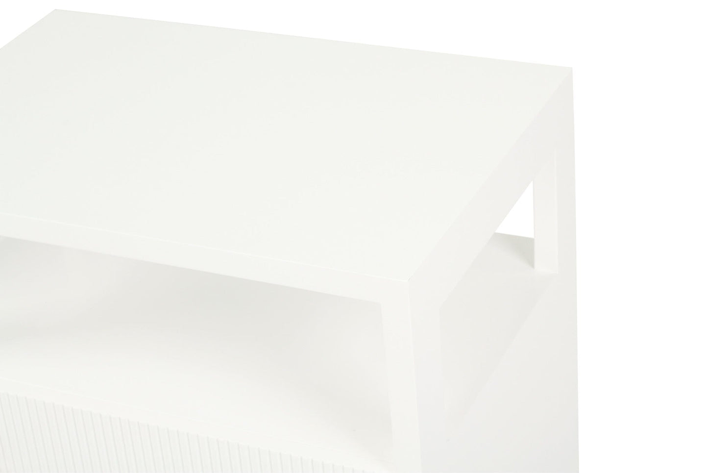 Kingscliff Modern White Nightstand/Bedside Table Sun Republic 