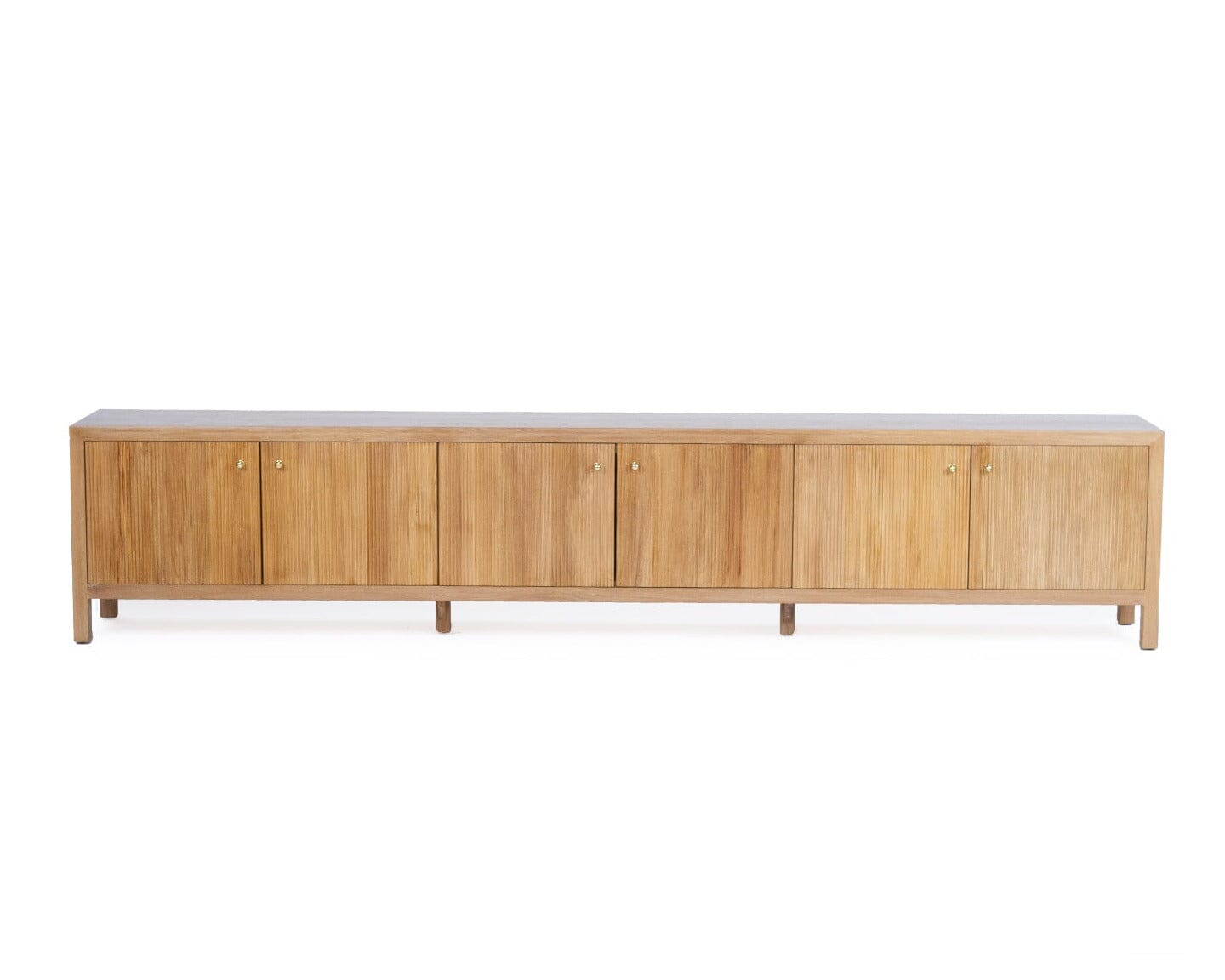Kingscliff Natural Teak Entertainment Unit - 200cm & 300cm Sizes Sun Republic 
