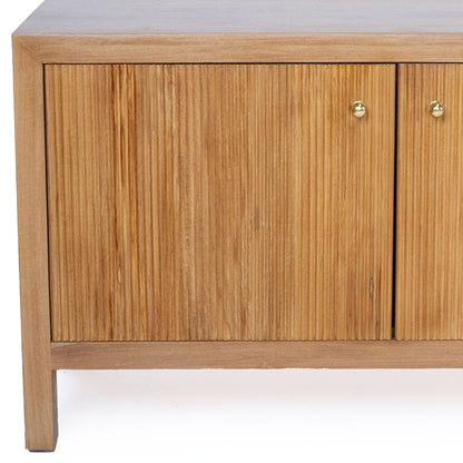 Kingscliff Natural Teak Entertainment Unit - 200cm