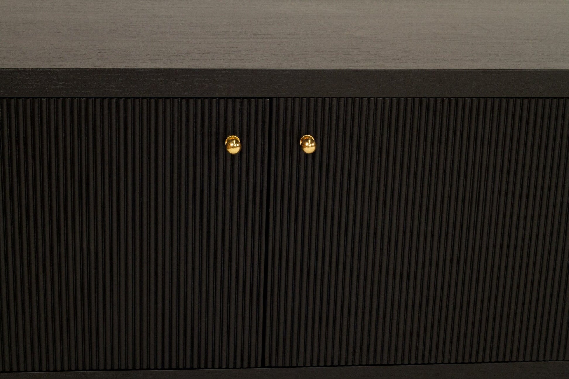 Kingscliff Teak Entertainment Unit - Black - 200cm & 300cm Sizes Sun Republic 