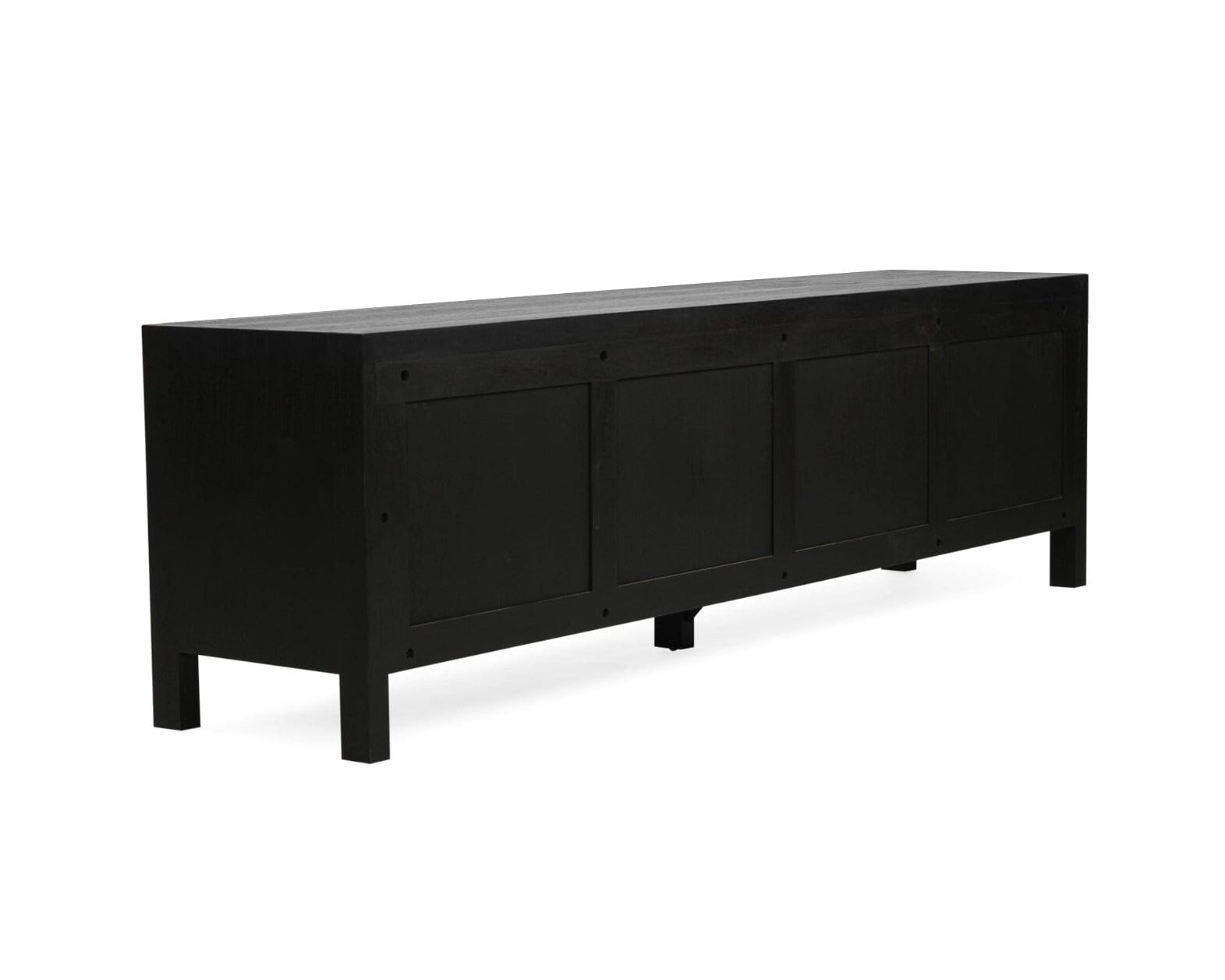 Kingscliff Teak Entertainment Unit - Black - 200cm & 300cm Sizes Sun Republic 
