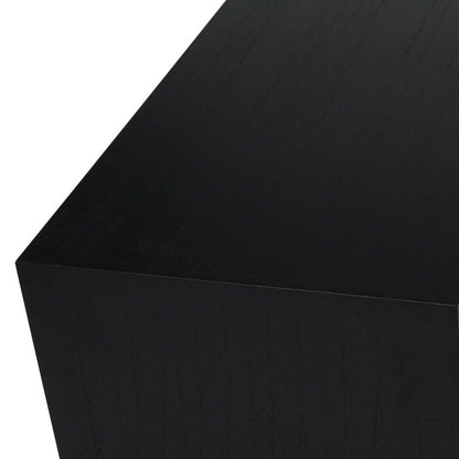 Kingscliff Teak TV Entertainment Unit - Four Door Black Sun Republic 