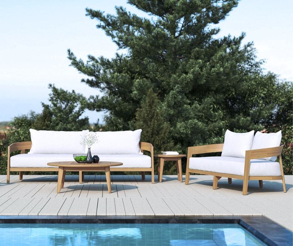 Kirra Outdoor Three Seater Sofa (Three Colours) Sun Republic 