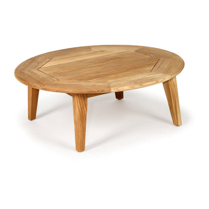 Kirra Round Teak Outdoor Coffee Table Sun Republic 