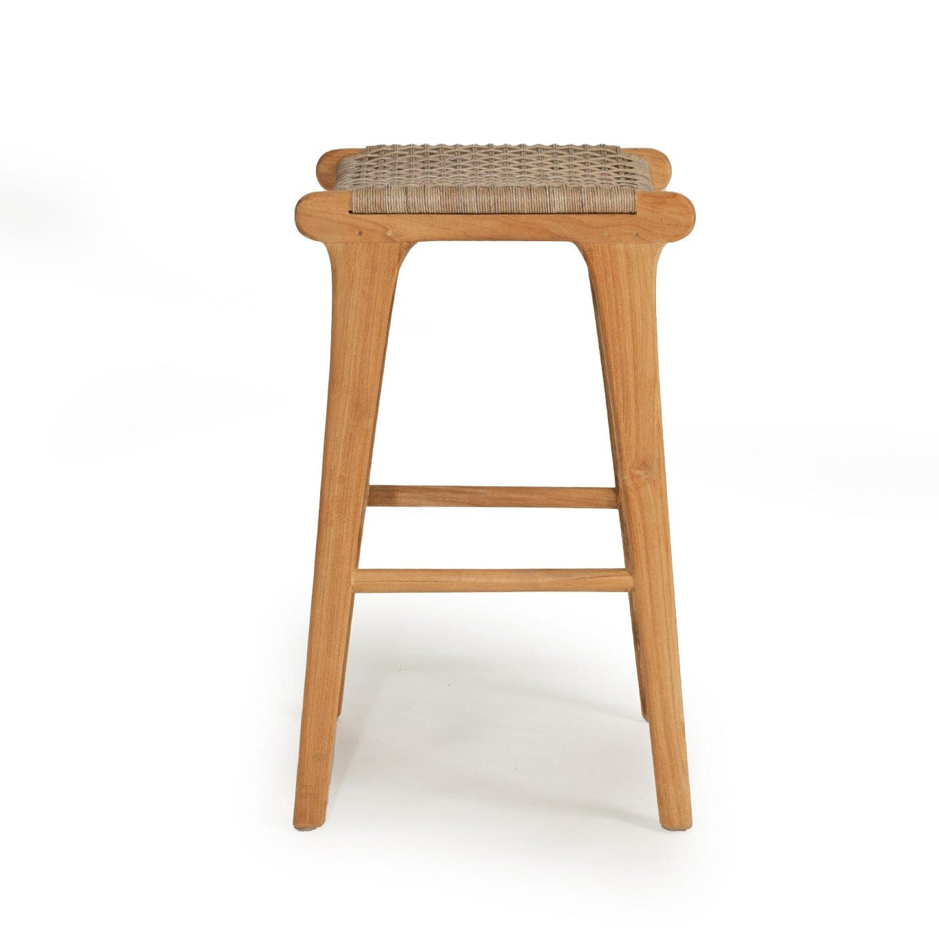 Kitchen Saddle Stool - Washed Grey Sun Republic 