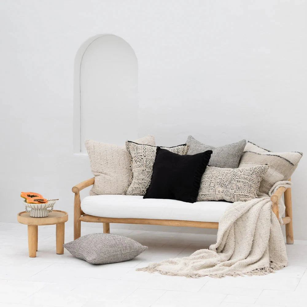 Looma Throw - Handloomed Linen & Cotton Sun Republic 