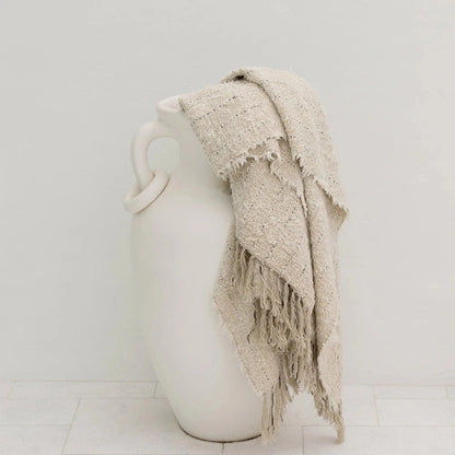 Looma Throw - Handloomed Linen & Cotton Sun Republic 