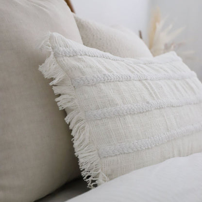 Lulu Lumbar Cushion - White Sun Republic 