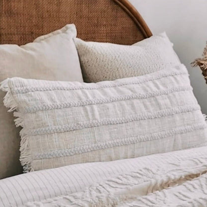 Lulu Lumbar Cushion - White Sun Republic 