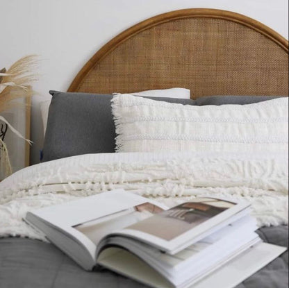 Lulu Lumbar Cushion - White Sun Republic 