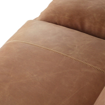 Luna Leather Three Seater Sofa Sun Republic 
