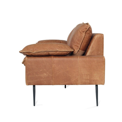 Luna Leather Three Seater Sofa Sun Republic 