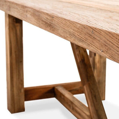 Luxurious Reclaimed Teak Outdoor Dining Table Sun Republic 