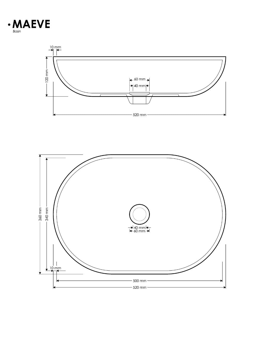 Maeve Above Counter Basin