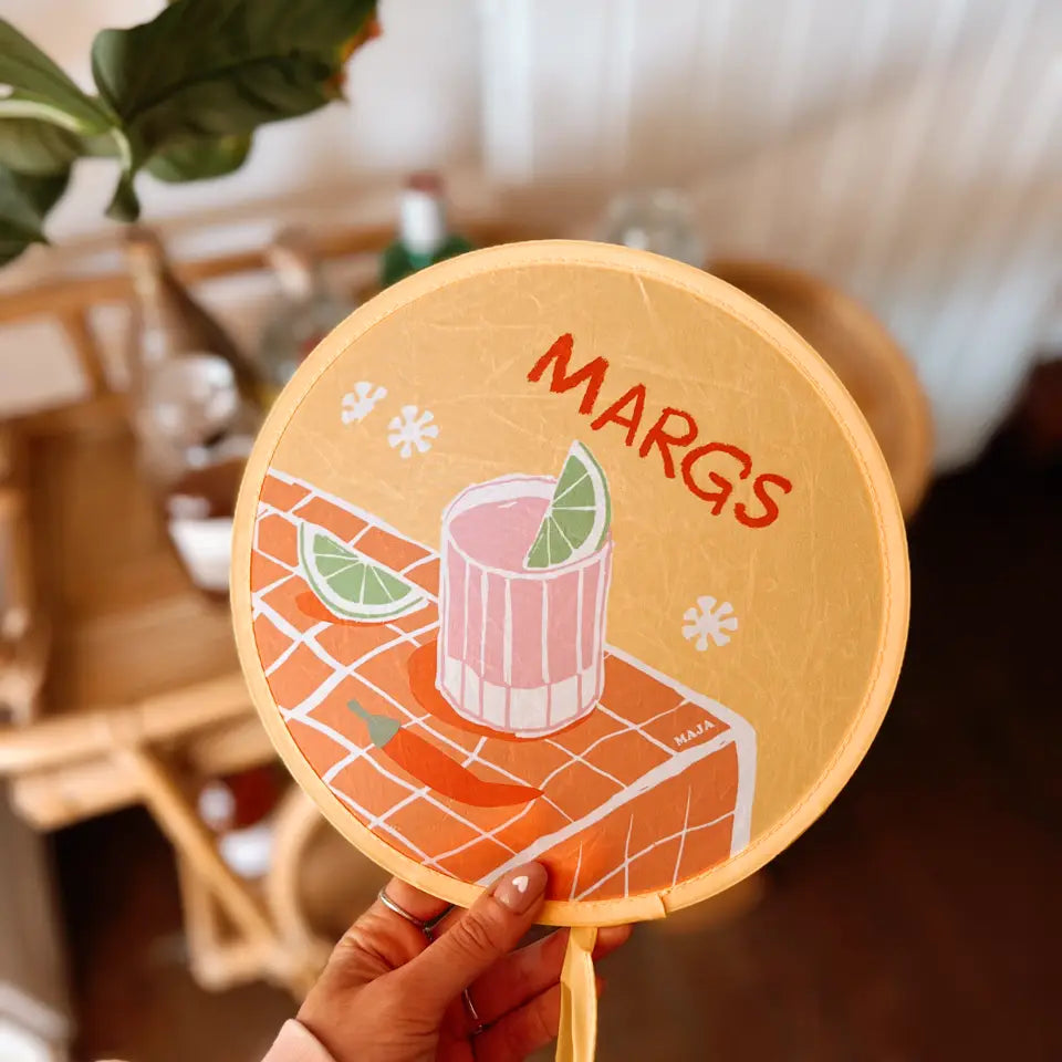 Maja Foldable Hand Fan - 3 Stylish Designs Sun Republic 