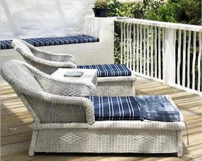 Malawi Woven Cane Sunlounge | Pre-Order November Coastal Drift 