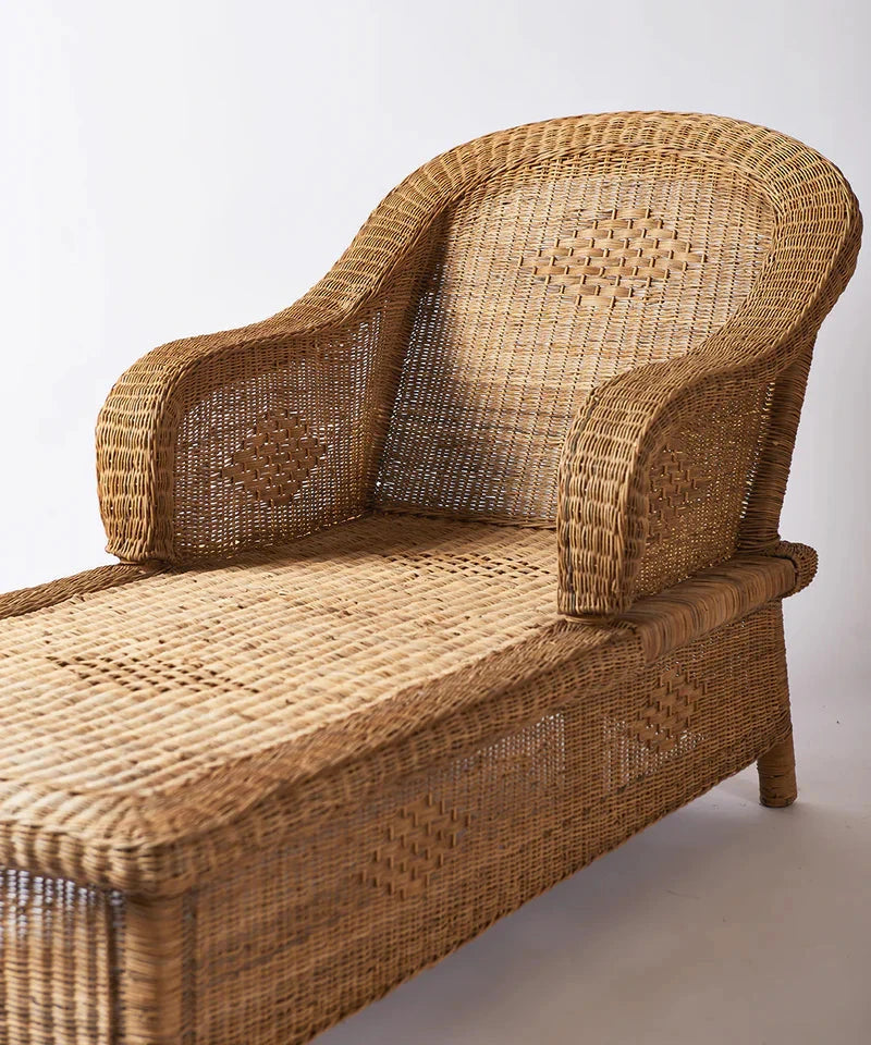 Malawi Woven Cane Sunlounge | Pre-Order November Coastal Drift 