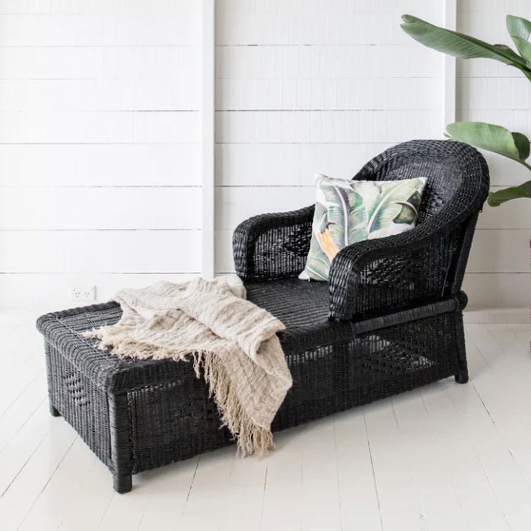 Malawi Woven Cane Sunlounge | Pre-Order November Coastal Drift 