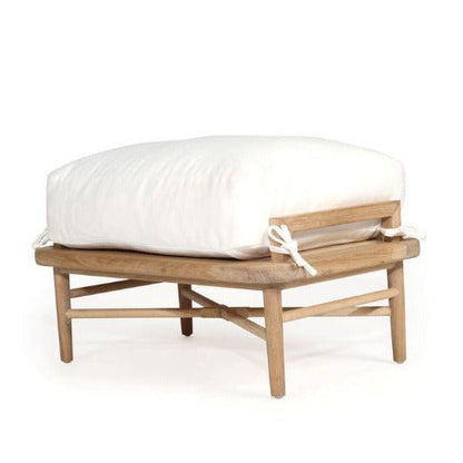 Malie American Oak Ottoman Sun Republic 