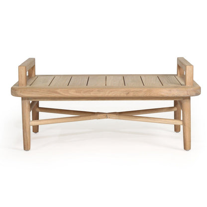 Malie American Oak Ottoman Sun Republic 